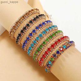 Beaded High Quality Bracelet Women Multicolor Imitation Crystal Luxury Bohemianins Style Minimalist Accessories