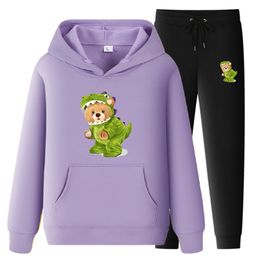 2 adet eşofman kadın pembe kapüşonlu sweatshirt kadın spor kazak takım elbise kadınlar için set eşofman kadın sweatshirt