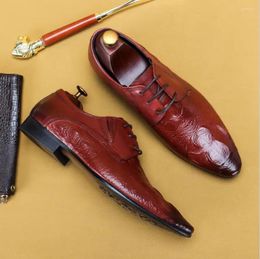 Casual Shoes Sipriks Mens Leather Burgundy Black Wedding Formal Tuxedo Shoe Italian Custom Gentleman Gents Suits Dress Flats 46