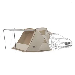 Tents And Shelters Naturehike CLOUD WILD Car Tent Outdoor Professional Road Self-driving 2 Man 150D Oxford Camp By Vehicle Rainproof PU2000