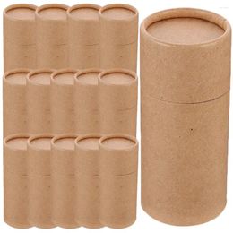 Storage Bottles 15 Pcs Vessels Essential Oil Bottle Paper Tube Box Packaging Cardboard Gift Jar Container