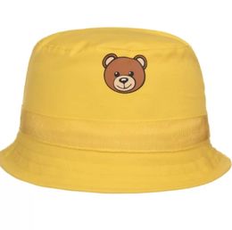 2024 베이비 모자 소년 소녀 귀여운 버킷 모자 얇은 모자 얇은 모자 소녀 어부 소년 Sunhat Spring Spring Summer Sunscreen Caps Children Leisure Cap10a