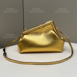 12A Mirror quality luxury bags Classic Designer bags ladies' Gold handbag real leather bag Asymmetrical bags 26cm Detachable shoulder strap Top quality hardware