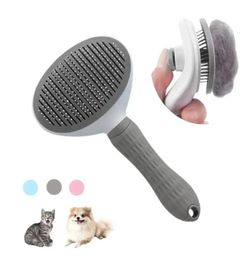 Pet Dog Hair Brush Cat Comb Grooming And Care Cat Brush Stainless Steel Comb For Long Hair Dogs Cleaning Pets Dogs Accessories 0627774657