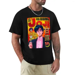 Men's Polos Joji Manga Cover T-Shirt Customs Blacks Mens Workout Shirts