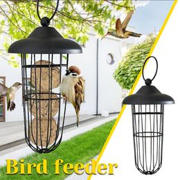 Other Bird Supplies Metal Feeder Outdoor Hanging Type Windproof Ball Creative Hummingbird Divider