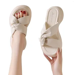 Slippers Summer Casual Soft Sole Face Matsuke Elevated Sandals Insoles For Women