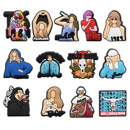 sexy hot girls charms Anime charms wholesale childhood memories funny gift cartoon charms shoe accessories pvc decoration buckle soft rubber clog charms