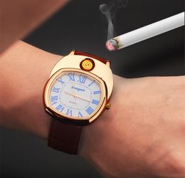 Cigarette lighter windproof watch Wristwatches ZBNSSY0173902236845