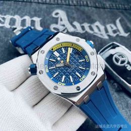 Piquet Audemar audemar Men clean-factory Luxury Watch for Mechanical Watches Love Pi Fully Automatic s Tape Luminous 15703zf Swiss Brand Sport Wristatches 2umf
