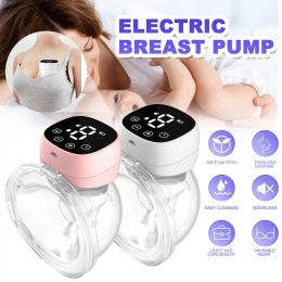 Enhancer Bioby Electric Breast Pump Hand Free Baby bottlePortable Wearable BPAfree Comfort Breastfeeding Milk Extractor Baby Accessories