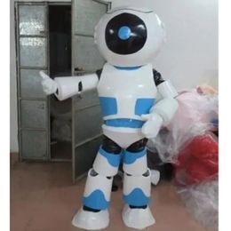 2024 Attractive Robot mascot costume Cartoon Character Outfits Suit Furry Suits Halloween Carnival Birthday Party Dress