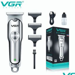 Hair Trimmer Vgr Cutting Hine Electric Clipper Professional Haircut Mini Barber Rechargeable For Men V-071 Drop Delivery Products Care Otrqg