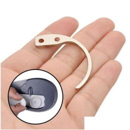 Hand Tools 2Pcs Usef Hook Key Reusable Hard Tag Replacement Easy To Use Security Alarm For Shoes/Clothes/Wallethand Handhand Drop Deli Otc1Z