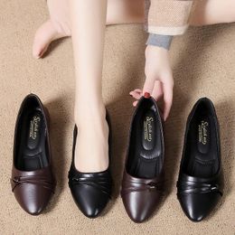 Casual Shoes Women Shoe Flats Pointed Toe Women's Ballet Flat Ballerina Loafers Non-slip