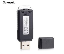 New Mini 8GB USB Pen Digital Audio Voice Recorder 70 Hours recording 384KBPS Black Color Whole 3677442