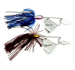 New Metal Buzzbait BASS Fishing Spinnerbaits 16g Topwater Floating swimming Popper Lead FISH trailer hook BUZZ LURE5576012