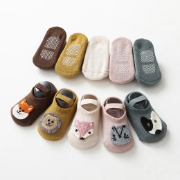 Warmers Newborn Cartoon Animal Baby Socks Autumn Winter Soft Cotton Baby Girls Socks Infant Baby Boy Socks Anti Slip Floor Sock Spring