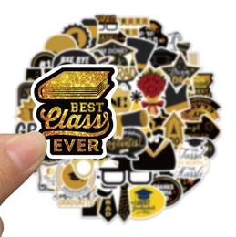 52Pcs Graduation Stickers NonRandom For Car Bike Luggage Sticker Laptop Skateboard Motor Water Bottle Snowboard wall Decals Kids 5583821