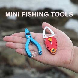 Accessories Mini Fishing Pliers Grip Set Tool Aluminium Saltwater Tongs for Line Cutter Fish Controller Lure Fishing Tackle Tool Equipment