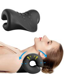 Pillow Neck Shoulder Relaxer Stretcher Neck Cervical Spine Traction Device Relieve Fatigue Pain Chiropractic Pillow for Relief TMJ Pain