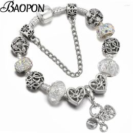 Charm Bracelets Classics DIY Bracelet For Women With Wisdom Tree Charms Beads Pendants High-Quality Jewelry Drop