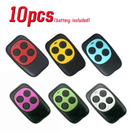 Controls 10pcs 433mhz Copy Remote Control 4CH Electric Garage Door Opener Duplicator Clone Cloning Code Car Key