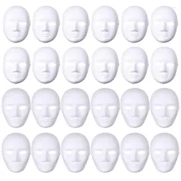 Storage Bags 12pcs DIY Full Face White Masks Halloween Costumes Blank Painting Mask Dance Ghost Cosplay Masquerade Party