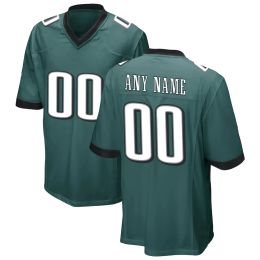 Football Customized Philadelphia Football Jersey American Football Game Jersey Personalized Your Name Any Number Size All Stitched S6XL