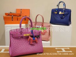 Bk 2530 Handbags Ostich Leather Totes Trusted Luxury Bags Zeng Zengchun Handsewn Customised Home Platinum Bag South Africa Kk Ostrich Skin L3 have logo HBBDHM