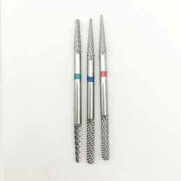 Bits 1pcs Double side Carbide Electric Manicure Drills Milling Cutter Burr Apparatus Nail Files Bits Pedicure Tools