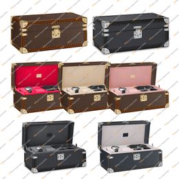 Unisex Fashion Casual Designe Luxury Bag Coffret Accessoires Watch Case Storage Box Cosmetic Cases Jewellery Box Toiletry Bag TOP Mirror Quality M44127 M20209 Pouch
