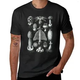 Men's Tank Tops Ernst Haeckel - Basimycetes (Mushrooms) T-Shirt Anime Edition Workout Shirts For Men