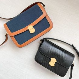 Classic Flap Shoulder Crossbody Designer Tote Teen Triomphes Clutch Travel Hand Bag Men Women Leather Fashion Black Messenger Bags Purse Lady Gift