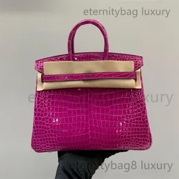 Top Luxury Classic Designer Custom Handmade Crocodile Handbag Bag Shiny Crocodile skin Tote Bag Women's Tote Purse Fashion tote bag for fast deliveryc2