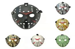 6 Style Full Face Masquerade Masks Jason Cosplay Skull Mask Jason vs Friday Horror Hockey Halloween Costume Scary Mask Festival Pa4555841