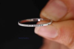 Korean Fashion Luxury Designer Rings for Women Men Bling Diamond Shining Crystal Nail Slim Chinese Finger Tail Ring Jewelry Silver Gold Colors