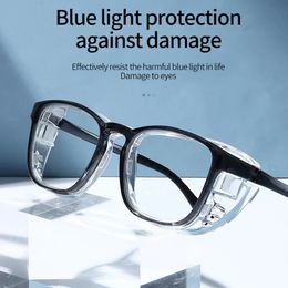Wet Room Moisturizing Goggles Blue Light Blocking Glasses Anti Pollen Eye Protection Prescription Frame Night Vision Sunglasses 240425