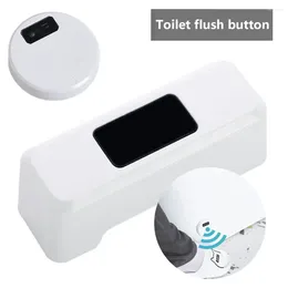 Bath Accessory Set Touchless Smart Toilet Flushing Sensor Infrared Induction Toilets Flush Valves Automatic Button On-Touch Switch