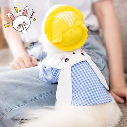 Dog Apparel Summer Pet Cat Hat Cap Outdoor Adjustable Travel Sports Sun Hats Small Puppy Kitten Sunscreen Headdress Accessories