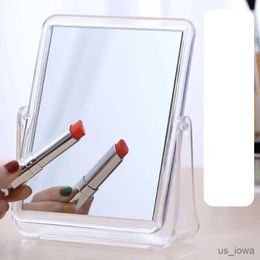 Mirrors Double Sided Makeup Vanity Mirror With Stand 360 Swivel Clear Beauty Make Up Mirror Cosmetic Table Desk Mirror Bedroom