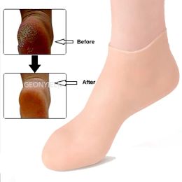 Tool 1Pair Feet Care Socks Spa Home Use New Silicone Moisturising Gel Heel Socks Cracked Foot Skin Care Protectors Anti Cracking