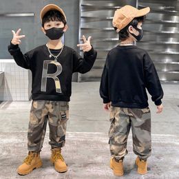 Clothing Sets Children For Boys Camouflage Sports Suits Spring Kids Tracksuits 2024 Teenage Sportswear 4 6 8 9 10 12 Years