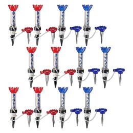 Aids 12Piece Golf Tees Unbreakable Plastic Magnetic 80 Mm Long Bulk Reusable Flexible Magnet Tee Lift Step