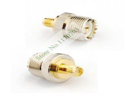 50 pezzi RF Adattatore coassiale coassiale SMA Female a UHF Female SO239 SO239 Connector5560775