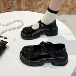 Dress Shoes Women Lolita Mary Jane 2024 Summer Fashion Gril Casual Flats Shoe Female Student Sandals Cute Jk Uniform Mujer Zapatos