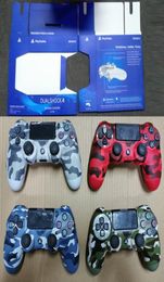 NEW Camouflage PS4 Wireless Bluetooth Game Gamepad SHOCK4 Controller Playstation For PS4 Controller with retail package dhl1904334