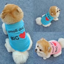 Summer Full Polyester Cool Pet Vest Cute Fashion Dog Clothing Hoodies Pattern Adjustable Tightness Supplies 240423