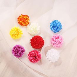 Decorative Flowers 10 Pieces Artificial Small Hydrangea For Home Wedding Decoration Brooch Christmas Candy Box Craft Accessories