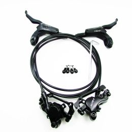 Parts NUTT 800/1400mm MTB Bike brake Hydraulic Disc brake bicycle bike clamp 22.2MM Handlebar 160mm Rotor Front Rear Brake set